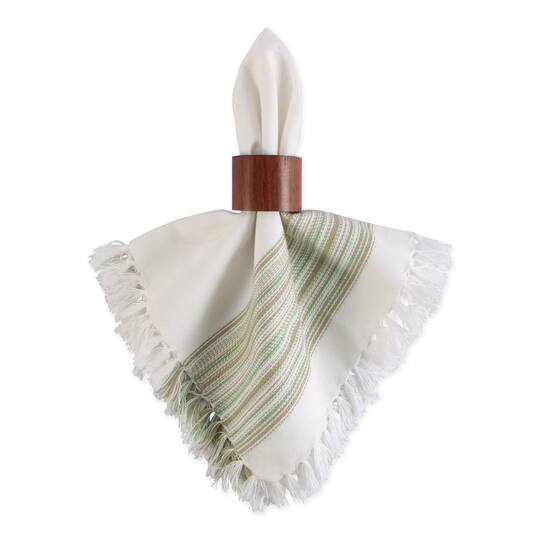DII® 20" x 20" Fringed Striped Napkins